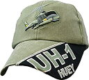 【中古】【輸入品・未使用】Air Force UH-1 ヒューイボールキャップ 調節可能 グリーン
