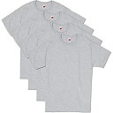 【中古】【輸入品・未使用】Hanes メンズ コンフォートソフト 半袖Tシャツ (4枚組) US サイズ: XX-Large カラー: グレー