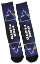 【中古】【輸入品・未使用】Pink Floyd 大人用 ダークサイドオブザムーンロゴ 昇華クルーソックス 1ペア