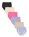 【中古】【輸入品・未使用】Hanes Women's Comfort Flex Fit Microfiber Brief Panty (Pack of 6) Assorted 2X Large