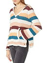 【ポイントアップ中！】【中古】【輸入品・未使用未開封】Roxy Women's Hooded Sweater Hang with ME Stripes M