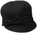 【中古】【輸入品・未使用】San Diego Hat Companyレディースウールキャップwith Self Fabric Bow カラー: ブラック