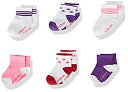 【中古】【輸入品・未使用】Hanes 女子の幼児のアンクルソックス、盛り合わせは、2 / 6-12ヶ(6パック)