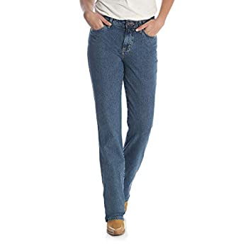 yÁzyAiEgpzWrangler Women's Cowgirl Cut Slim Fit High Rise Stretch Jean Stonewash 11X30