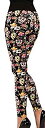 【中古】【輸入品 未使用】Forum Novelties Women 039 s Day Of The Dead Leggings Multi One Size