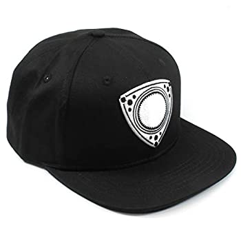 【中古】【輸入品・未使用】ローターロゴベースボールキャップ - フラットつばブラック