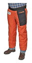 【中古】【輸入品・未使用】Elvex JE-9136Z ProChapsZ 1000 Denier Wrap Around Calf Protection with Zipper 36 Length From Waist Orange by Elvex