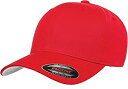 【中古】【輸入品・未使用】5001?Flexfit帽子、レッドサイズL / XL