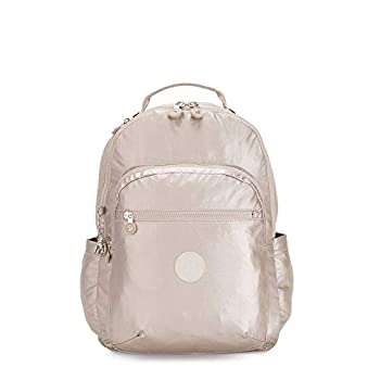 楽天アトリエ絵利奈【中古】【輸入品・未使用】Kipling レディース ソウルノートパソコンバックパック メタリックな輝き。 One Size