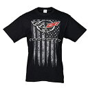 【中古】【輸入品・未使用】C5 コルベット アメリカンレガシー メンズ Tシャツ - ブラック (M)