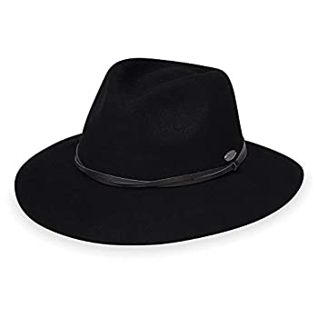 【中古】【輸入品・未使用】Wallaroo Hat Company レディース アスペンフェドーラ スタイリッシュな日焼け防止 UPF50+ ウール100% 調節可能 収納可能 US サイズ: One Size 1