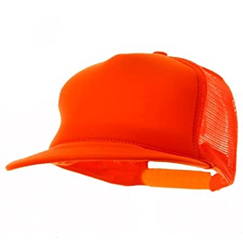 【中古】【輸入品・未使用】5パネルネオンカラーポリメッシュキャップ???ネオンオレンジw39s51?F 【中古】【輸入品・未使用】5パネルネオンカラーポリメッシュキャップ???ネオンオレンジw39s51?F