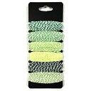 【中古】【輸入品・未使用】Wrapables 4層コットンBaker 's Twine、10ヤード、グリーン、6のセット