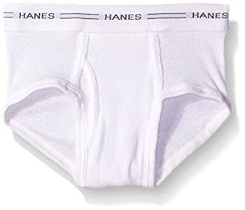 【中古】【輸入品・未使用未開封】Hanes (ヘインズ) ビッグボーイズ ホワイトブリーフ 6パック US サイズ: S カラー: ホワイト