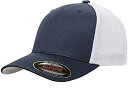 【中古】【輸入品・未使用】Flexfit ユニセックス 大人用 トラッカーメッシュキャップ ブラック US サイズ: One Size