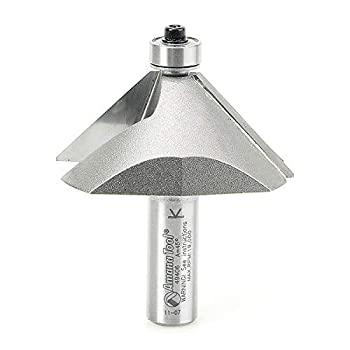 Amana 49406 Chamfer Bit 2-1/2 Diameter 1/2 Shank Router Bit by Amana