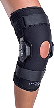 yÁzyAiEgpzDonJoy Deluxe Hinged Knee Brace Drytex Sleeve Open Popliteal Large by DonJoy