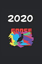 【中古】【輸入品・未使用】Daily Planner And Appointment Calendar 2020: Goose Animal Daily Planner And Appointment Calendar For 2020 With 366 White Pages