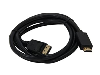 【中古】【輸入品・未使用】日本ラボ製DP-HDMI-6 6 'DisplayPortオス - HDMIオスケーブル