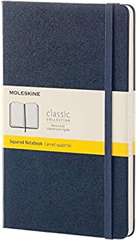 楽天アトリエ絵利奈【中古】【輸入品・未使用】Moleskine Classic Notebook Large Squared Sapphire Blue Hard Cover （5 x 8.25）