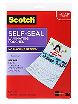 yÁzyAiEgpzScotch Laminating Sheets Gloss Finish (LS854-5G) by Scotch