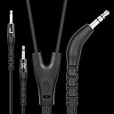 【中古】【輸入品・未使用】AudioQuest Nighthawk 3.5mm ケーブル 3.0m