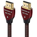 【中古】【輸入品・未使用】AudioQuest シナモン 48 8K-10K 48Gbps HDMIケーブル 2.5フィート (0.75m)
