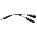 【中古】【輸入品・未使用】Tripp Lite 3.5mm 3-Position Female (x2) to 3.5mm 4-Position Male Au...