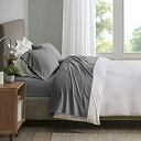 【中古】【輸入品・未使用】(Full Grey) - Smart Cool Microfiber Full Size Bed Sheets Casual Gre...