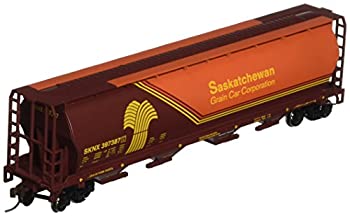 【中古】【輸入品 未使用】Bachmann Trains - カナダ4ベイ 円筒形 穀物ホッパー - サスカチュワン- 小麦ヘラルド - HOスケール