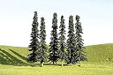 【中古】【輸入品・未使用】Bachmann Trains 4インチ Conifer Trees 9個入りボックス