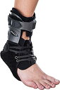 【中古】【輸入品・未使用】DonJoy Velocity ES Ankle Brace Standard Calf with Extra Support Right Foot Large by DonJoy