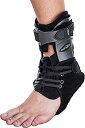 【中古】【輸入品・未使用】DonJoy Velocity ES (Extra Support) Ankle Brace: Standard Calf Left Foot Medium by DonJoy
