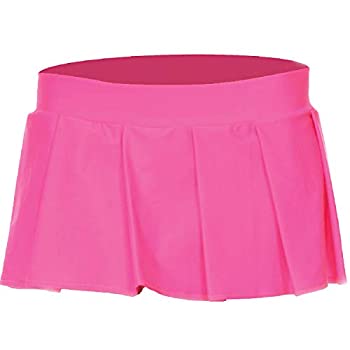 yÁzyAiEgpzMUSIC LEGS(~[WbNbO)SOLID COLOR PLEATED SKIRT \bhJ[ v[cXJ[g HOT-PINK 25075 TCYSM