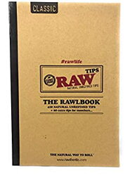 【中古】【輸入品・未使用】RAW Classic Rawlbook 480 Count Book of Natural Unrefined Rolling Tips by RAW