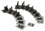 šۡ͢ʡ̤ѡBachmann Trainins - Snap-Fit E-Z TRACK 16 PC.E-Z TRACK ǡԥå - ˥å륷С졼 졼ɥ٥åդ - N