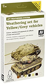 yÁzyAiEgpzAv Armour Set - Afv Weatheringfor Yellow & Grey Vehicles