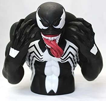 【中古】【輸入品・未使用】MARVEL（マーベル）VENOM（ヴェノム）BUST BANK（貯金箱）【並行輸入品】