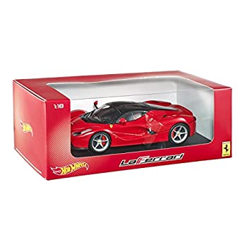 【中古】【輸入品・未使用】MATTEL 1/18 ラ フェラーリ レッド 完成品