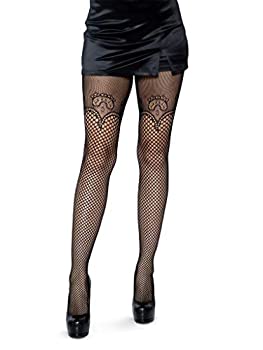 【中古】【輸入品・未使用未開封】Leg Avenue(レッグアベニュー)レーストップアクセント サスペンダーストッキング 1067 BLACK