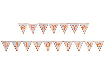 šۡ͢ʡ̤ѡHeritage Lace FG-PB1 Frightful Happy Halloween Pennant Banner