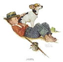 【中古】【輸入品・未使用】Norman Rockwell Adventurers Between Adventures A Boy and His Dog シリーズ、全体のサイズ:11x14、イメージサイズ:11x14。 11x14 Print 434(4)