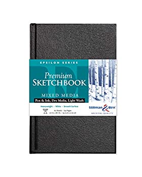 ͢ʡ̤ѡStillman &Birn Epsilon Series Sketchbooks 5 1/2 in. x 8 1/2 in. hardbound 62 sheets by Stillman &Birn