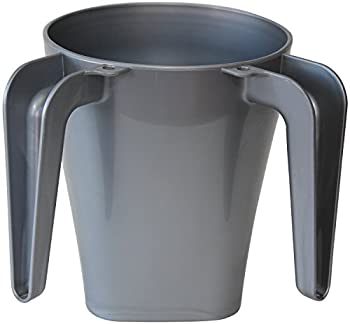 【中古】【輸入品・未使用】Majestic Giftware WCP-GY プラスチックウォッシュカップ 5インチ グレー