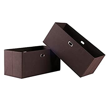 【中古】【輸入品 未使用】Winsome Wood Torino Storage/Organization Chocolate 141［並行輸入］