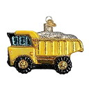 【中古】【輸入品・未使用】Old WorldクリスマスおもちゃダンプトラックガラスBlownオーナメント
