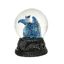 【中古】【輸入品・未使用】Quiksilverドラゴン水Globe with Glitters 80?mmホームインテリアギフトCollectible