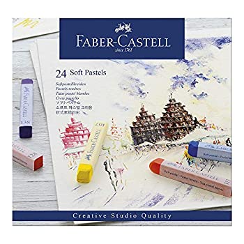 【中古】【輸入品・未使用】Faber-Castell Crayon pastel STUDIO QUALITY etui de 24