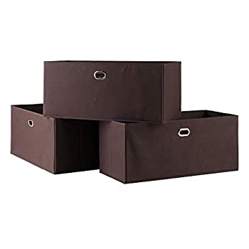 【中古】【輸入品・未使用】Winsome Wood Torino Storage/Organization Chocolate 141［並行輸入］