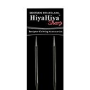 【中古】【輸入品 未使用】HiyaHiya 丸 9インチ (23cm) シャープスチール編み針 サイズ US 9 (5.5mm) HISSTCIR9-9